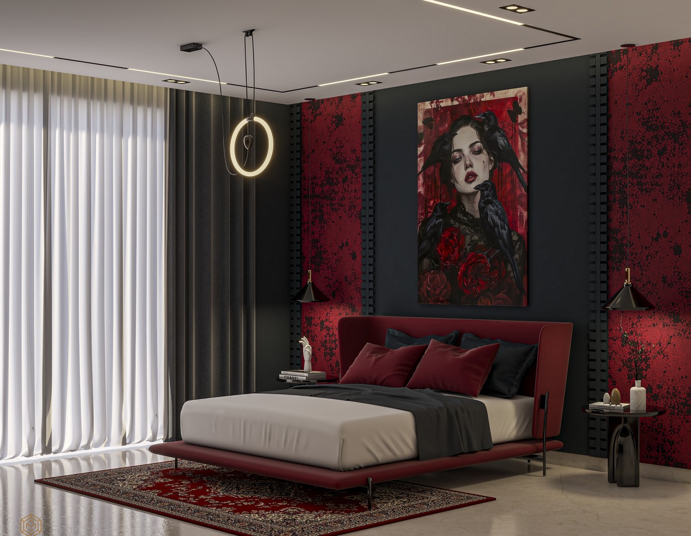 Final render — Goa Residence Bedroom